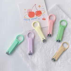 (무료배송) 무지 링 손톱깎기 휴대용 손톱깍이 발톱깍이 네일케어