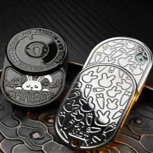 푸시 슬라이더 메탈토이 키덜트 피젯 스피너 스트레스해소