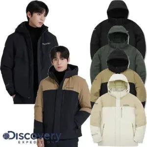 갤러리아 [디스커버리] 남성 베르겐 고어 윈드스토퍼 구스다운 숏패딩 (DMDJ7