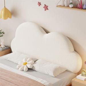 침대 헤드 가드 뽀글이 엠보싱 등쿠션 보드 머리 디자인 벨벳 구름