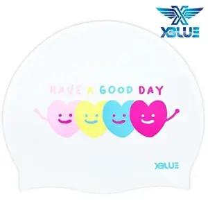 [셀러허브 스포츠레저]XBLUE 실리콘 수모 수영모 0W56048 여자수영모 취미