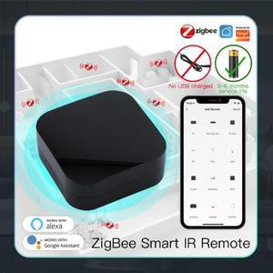 VIKEFON Tuya ZigBee 스마트 IR 리모컨 범용 적외선 홈용 알렉사 구글 홈과 호환