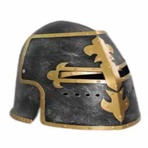 중세 헬멧 강철 유럽군인 투구 장식 코스프레 기사