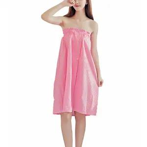 사우나방수치마 고정식 방수 플라워 찜질복 사우나