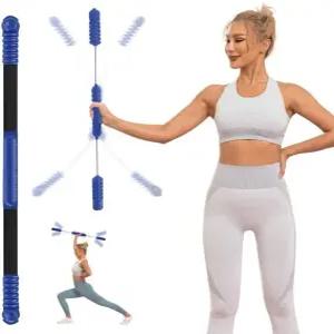 요가 필라테스 스포츠를 위한 피트니스 바 탄성 고주파 진동 훈련 지방 버링 운동 팔을 파워 트위스터 홈