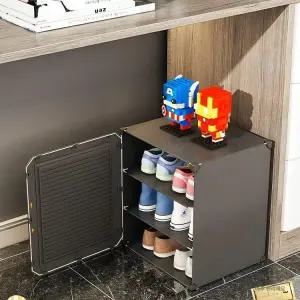 사무실 신발장 기숙사 작은 신발장 3단 보관함