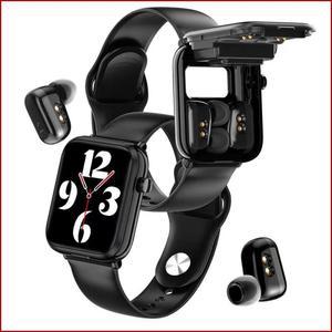 스마트워치 블루투스 이어폰 B6 코드 헬스 B9 모니터링 경량 클립온 내장 버즈