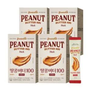 그레인랩 땅콩버터 100 스무스 10입 x 4박스