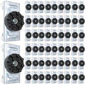 소음이 많은 이웃의 소음을 줄이기 위한 방음벽 및 천장용 50팩 방음 클립, 수상 방 - 가정, 사무실, 녹음 스튜디오 음향 처리, 아파트