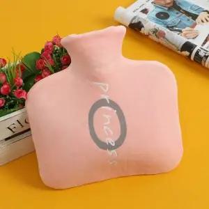 보온팩 레터링 800ml 보온 핑크 겨울 물주머니 (WFHJL1D)