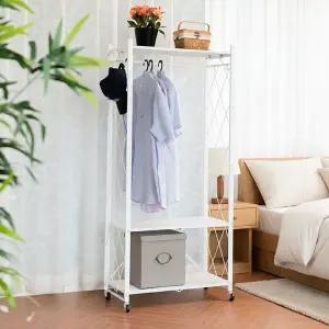 [이오스트]심플 원터치 폴딩 행거 (화이트)