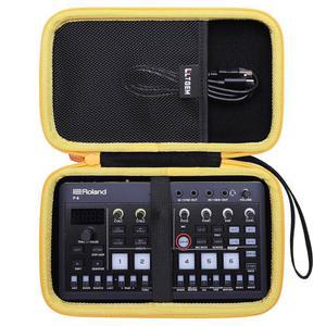 롤랜드 AIRA 컴팩트 P-6 / S-1 T-8 E-4 J-6 크리에이티브 샘플러 드럼 시퀀서와 호환되는 LTGEM 케이스, 옐로우(케이스 전용)