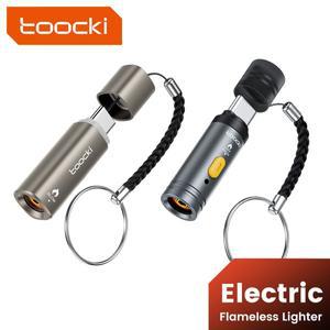 투키 TG13/14 USB C 미니 소형 라이터  누름/점화 방식 휴대용 점화기  항공기 탑승 가능  C타입 무화염 (