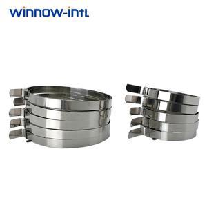 100개 - 소형/대형 밴드 공용 CV 조인트 부트 클램프 키트 자동 밴딩 도구 수리용