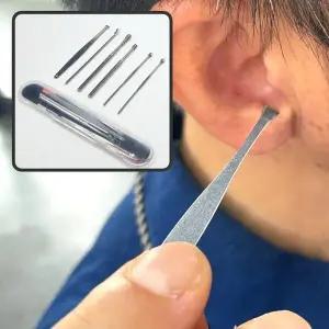 귀청소 스테인레스 6종 귀이개 세트 (WFGTEJ2)