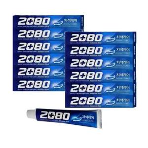 애경 2080 어드밴스 블루 치약 150g x18개