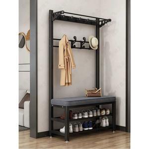 현관 벤치 옷걸이 신발장 정리 장 수납 행거 원룸 다기능 스탠드