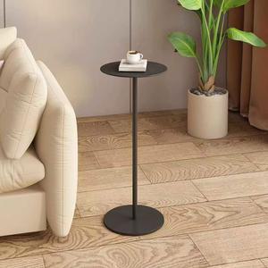 초미니 티테이블 흰색 테이블 침대 20CMX20X58CM 소파 철제 사이드 협탁