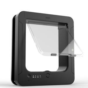 고양이 문 스마트 애완 동물 APP 원격 제어 자동 닫힘 개