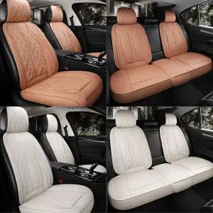 신형코나 카시트 시트커버 가죽 차량용 뒷좌석 시트방석 니로 구형SM7 신형싼타페 베뉴 벤츠GLA250
