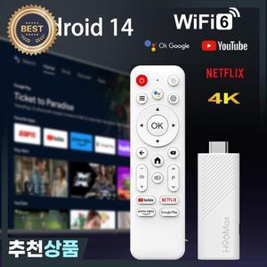 스마트 TV 스틱 H96 MAX H313 안드로이드 14 2.4G 5G Wifi6 홈 미디어 플레이어 2GB 8GB 16GB 음성 비서