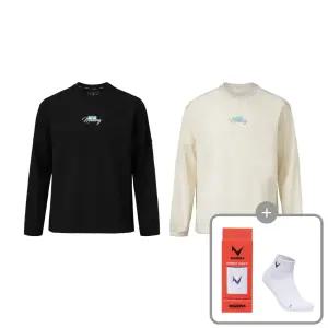 마제라 배드민턴 바람막이 긴팔 티셔츠 MSW-TS2401 (2color) 우븐 피스테