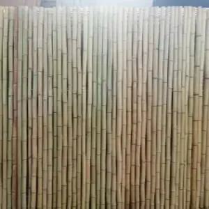 대나무 파티션 사생활보호 울타리 테라스 난간 가림막