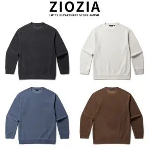 [롯데백화점]리얼지오지아 25FW]신상셔닐텍스쳐지오지아겨울맨투맨ADF4TR1801