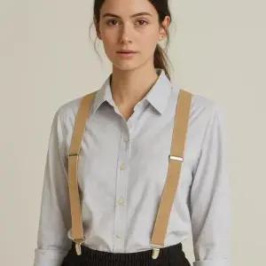 서스펜더 베이지 멜빵 정장 멜빵끈 컬러 바지 남성멜 WFLRHUO