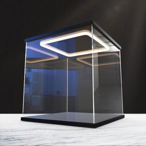 4COLOR 피규어장식장 핫토이 자동차 35X30CM 보관함 LED 레고 스피드 아크릴