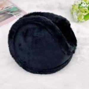 귀마개 블랙 보온 귀도리 방한모자 털귀마개 귀마개 WFLRJ9E