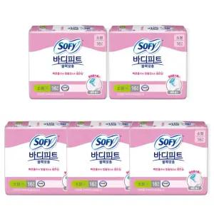 소피 바디피트 볼록맞춤 소형 날개형 16입 6개