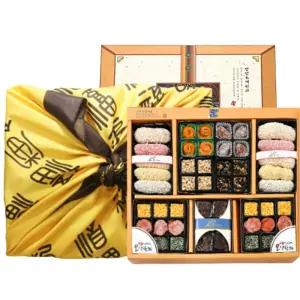 수제 한아름 3단 한과 선물세트 양양오색한과 명절 상견례 이바지 답례품 시댁 부모님 어르신 선물