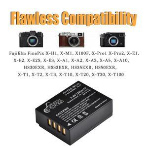 Fujifilm X-Half X-T50 X100VI X-T2용 1380mAh NP-W126S 배터리