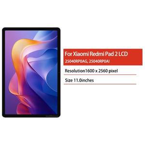 Xiaomi Redmi Pad 2 디스플레이 터치 스크린 디지타이저 패널 어셈블리 25040RP0AG 화면 용 11 