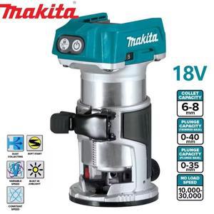 마키타 DRT50  무선 트리머 충전식 머신 브러시리스 슬롯팅 툴 목공 조각기