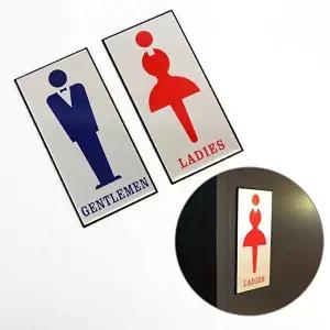 고품질 화장실 안내판 표지판 남자 여자 화장실 샤워실 화장실표지판 화장실안내판 남녀표지판 WFHX3IS
