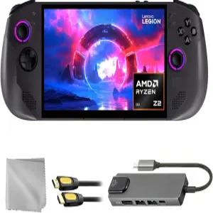 레노버 리전 고 S 512GB SSD AMD 라이젠 Z2 CPU 게이밍 핸드헬드 8인치 터치스크린 120Hz 마이트릭스 허브