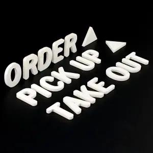 고품질 아크릴 안내판 출입문 스티커 문패 부착식안내판 아크릴안내판 WFHX4Y8