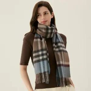 [백화점매장정품] 닥스 머플러 캐시미어 숄 여성 커플 울 명품