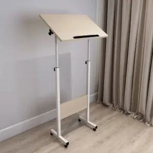 이동식 높이 조절 접이식 책상 스탠딩 사무용 데스크책상 수동식 오피스