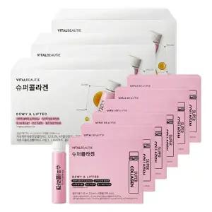 바이탈뷰티 슈퍼콜라겐 25mlX28개입X3박스+10개입X3개 / 액상 저분자 피쉬 콜라겐 펩타이드