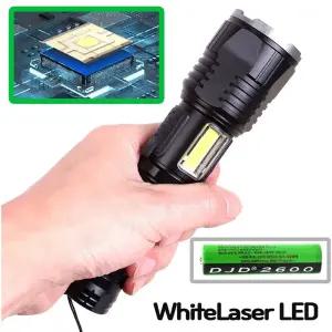 라이트 강력한밝기 LED 줌 손전등 랜턴 서치 후레쉬