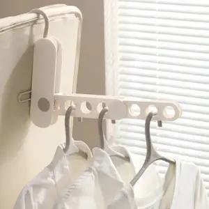 소형 휴대용 옷걸이 거치대 여행용 2단 L자형 소품걸이