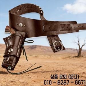 중세 리볼버 홀스터 서부 카우보이 코스프레 의상 소품 벨트