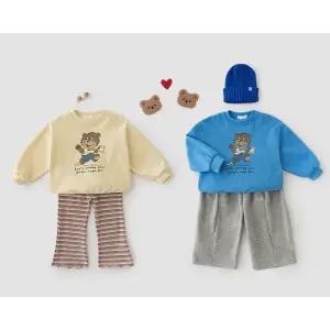 [베베르망] (아동)렛츠고베어맨투맨[티셔츠BFL6302B]