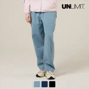 [택가 89,000원] 언리미트 Denim Pants (U24DBPT476) 남녀공용