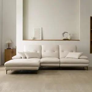 (수도권무료) 아르메 디엘로 조야 패브릭 스윙 4인+스툴 소파 (쿠션증정)