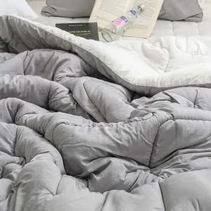 클린 그레이 마이크로 모달 퀸 Q 사계절 차렵이불 기능성이불 국내산이불 퀼팅이불 양면이불 포근한이불