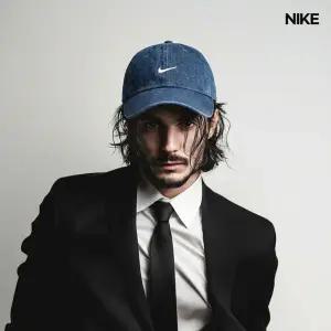 나이키 언스트럭처드 남자 여성 데님 볼캡 러닝 골프 야구 모자 HF0383-419